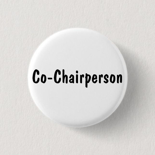Badge Rond 2,50 Cm Coprésident (Devant)