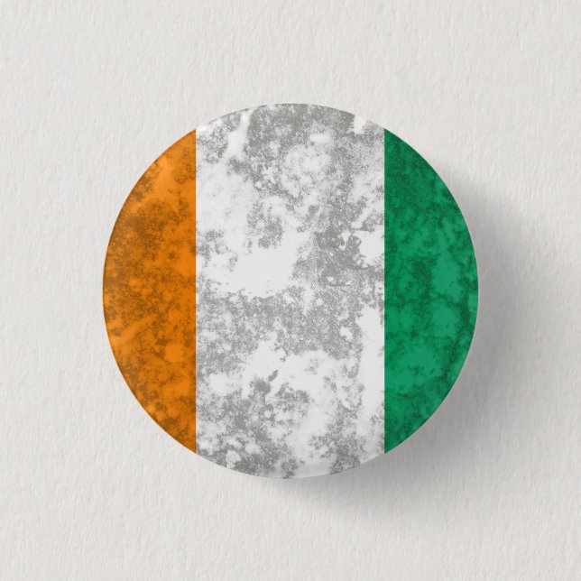 Badge Rond 2,50 Cm Côte d'Ivoire (Devant)