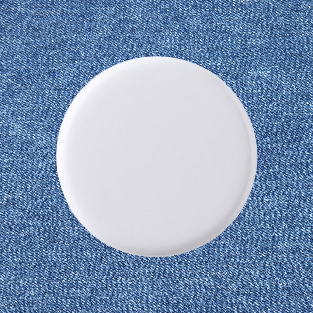 Badge Rond 2,50 Cm Couleur solide blanc Fantôme (Créateur téléchargé)