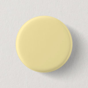 Badge Rond 2,50 Cm Couleur solide crème au beurre
