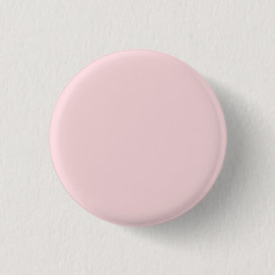 Badge Rond 2,50 Cm Couleur solide rose en poudre