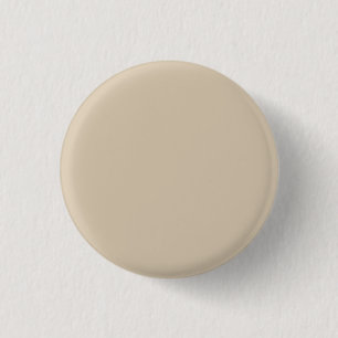 Badge Rond 2,50 Cm Couleur solide Tan Plus Douce