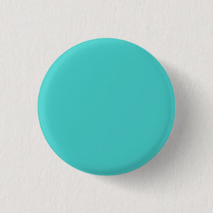 Badge Rond 2,50 Cm Couleur solide turquoise moyenne