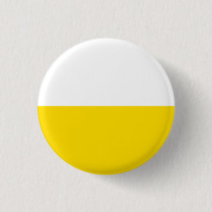 Badge Rond 2,50 Cm Couleurs de tendance Modèle Jaune Blanc rayé