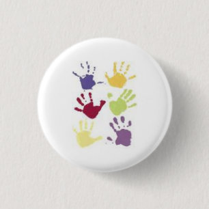Badge Rond 2,50 Cm Coups de main