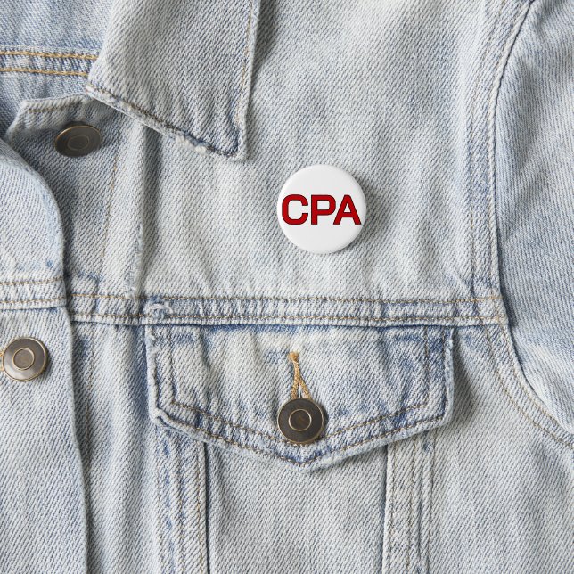 Badge Rond 2,50 Cm Cpa (En situation)