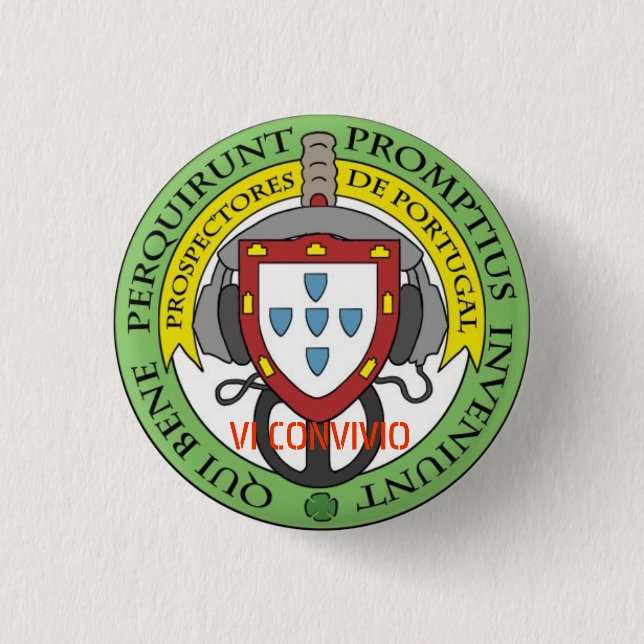 Badge Rond 2,50 Cm Crachat J'AI VU Convivialité (Devant)
