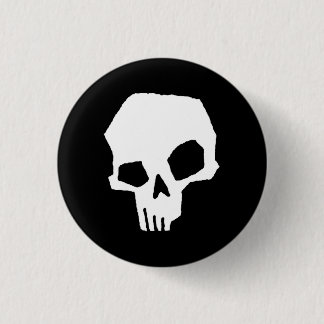 Badge Rond 2,50 Cm Crâne 24