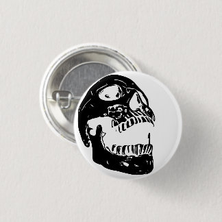 Badge Rond 2,50 Cm Crâne - le cri