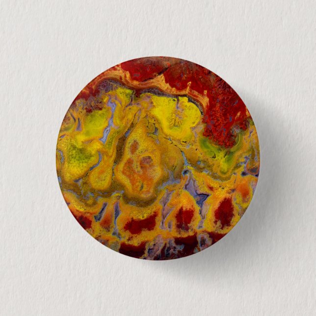 Badge Rond 2,50 Cm Crayola Jasper rouge (Devant)