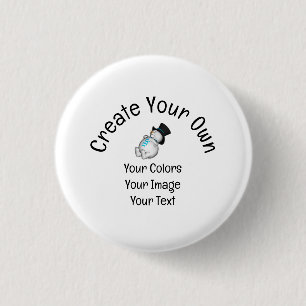 Badge Rond 2,50 Cm Create Your Own Custom