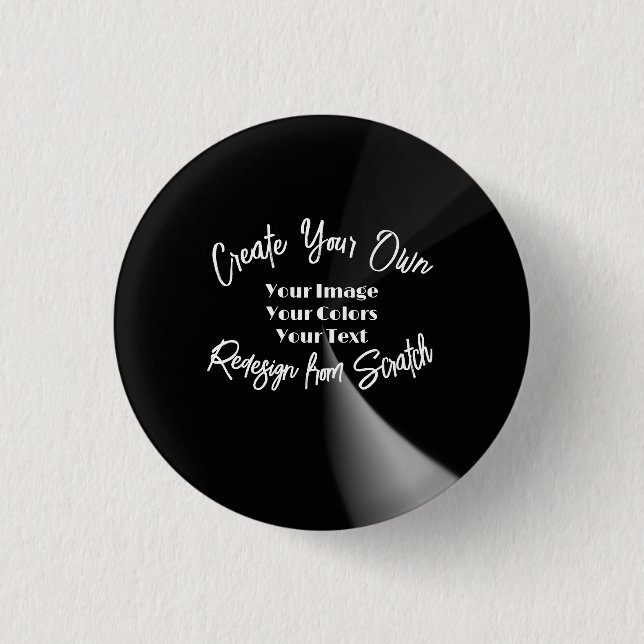 Badge Rond 2,50 Cm Create Your Own Custom Personalized (Devant)