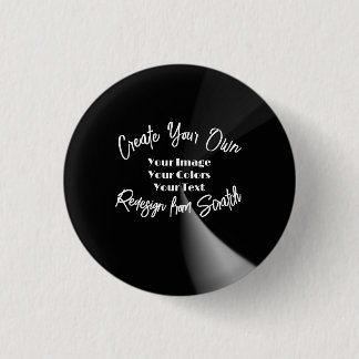 Badge Rond 2,50 Cm Create Your Own Custom Personalized
