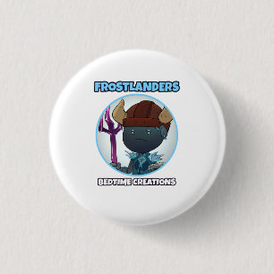 Badge Rond 2,50 Cm Créations de l'heure du coucher Frostlanders Bouto