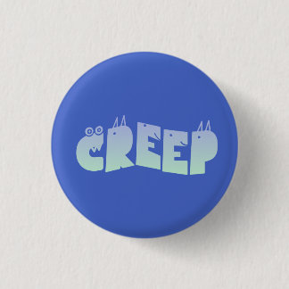 Badge Rond 2,50 Cm Créature de Pastel Goth Flippant Lettres Effrayant