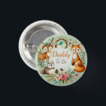 Badge Rond 2,50 Cm Créatures des bois | Papa Pour Être Whimsy Woodlan<br><div class="desc">Faites-vous plaisir avec le bouton "Woodland Creatures". Orné d'une délicate aquarelle, ce bouton présente un rassemblement d'adorables créatures boisées, capturant les caprices de la forêt. Le texte "Mommy To Be" ajoute une touche personnelle, ce qui en fait un accessoire parfait pour les femmes enceintes pour célébrer le voyage à venir...</div>