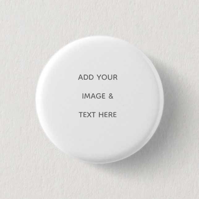 Badge Rond 2,50 Cm Créez votre propre blanc  (Devant)