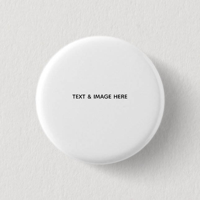 Badge Rond 2,50 Cm Créez votre propre blanc (Devant)