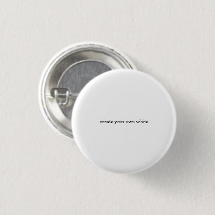 Badge Rond 2,50 Cm créez votre propre blanc