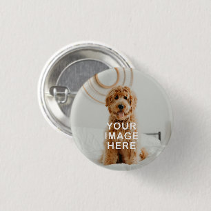 Badge Rond 2,50 Cm Créez Votre Propre Image/ Photo Simple