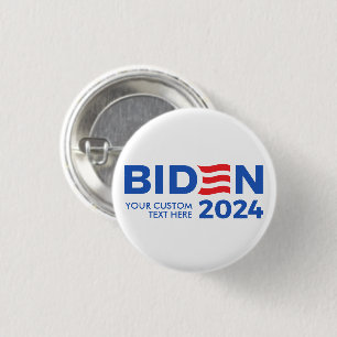 Badge Rond 2,50 Cm Créez votre propre Joe Biden 2024