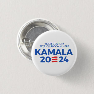 Badge Rond 2,50 Cm Créez Votre Propre Kamala Harris 2024 Sti Rectangu