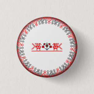 Badge Rond 2,50 Cm Cross-stitch