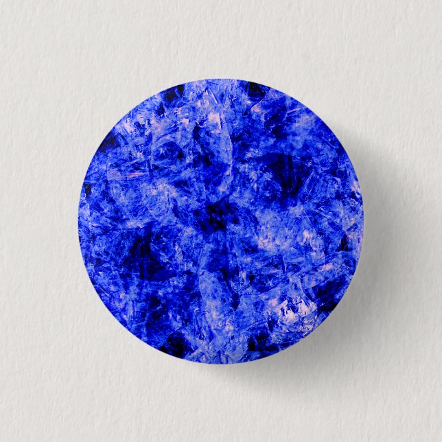 Badge Rond 2,50 Cm Crystallié par Kenneth Yoncich (Devant)