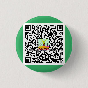 Badge Rond 2,50 Cm CTFOD Volunteer QR Code Représenter_ Bouton