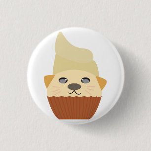 Badge Rond 2,50 Cm Cupcake Katty