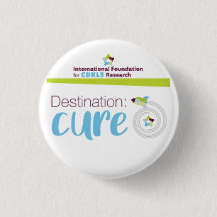 Badge Rond 2,50 Cm Cure Pin