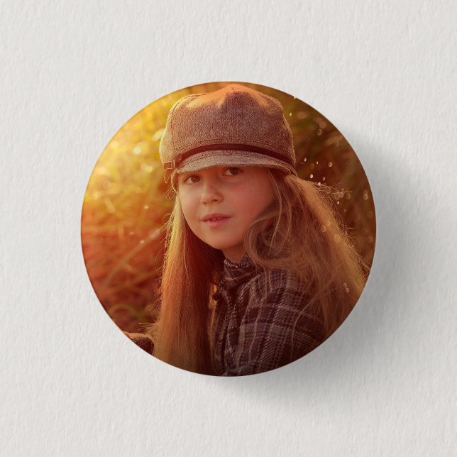 BADGE ROND 2,50 CM CUSTOM PHOTO BUTTON (Devant)