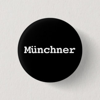 Badge Rond 2,50 Cm Customisable Münchner Typography