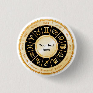 Badge Rond 2,50 Cm Customisez votre horoscope