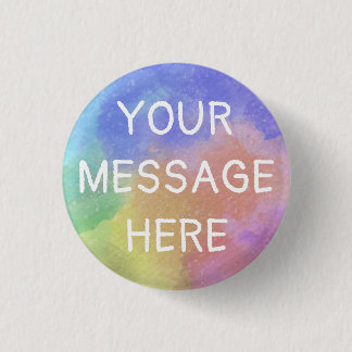 Badge Rond 2,50 Cm Customisez votre propre couleur arc-en-ciel