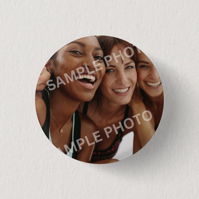 Badge Rond 2,50 Cm Customizable Photo  (Devant)