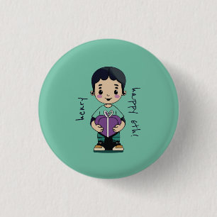 Badge Rond 2,50 Cm Cute Boy Fourre-tout