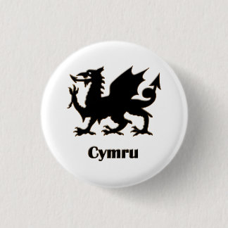 Badge Rond 2,50 Cm Cymru, Wales pin