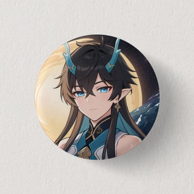 Badge Rond 2,50 Cm Dan Heng from HSR (Devant)
