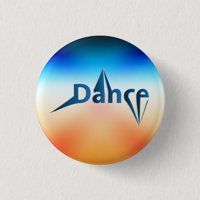 Badge Rond 2,50 Cm Danse (Devant)
