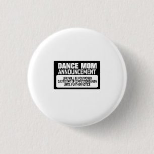 Badge Rond 2,50 Cm Danse Maman Faire-part