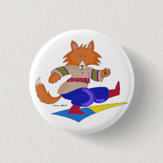 Badge Rond 2,50 Cm Danseur rusé ukrainien