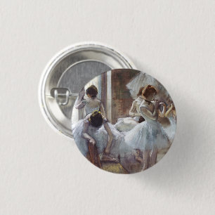Badge Rond 2,50 Cm Danseurs Edgar Degas