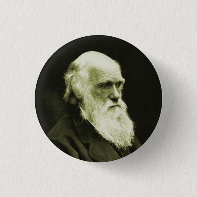Badge Rond 2,50 Cm darwin (Devant)