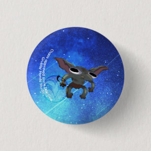 Badge Rond 2,50 Cm Daryl Yeeting Dans Le Bouton Vide