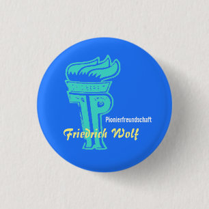 Badge Rond 2,50 Cm DDR Pionierdesign