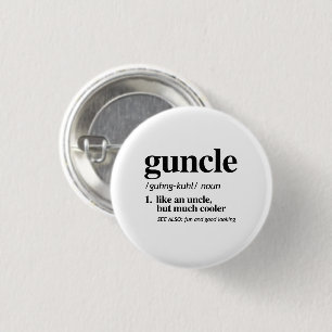 Badge Rond 2,50 Cm Définition de Guncle