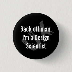 Badge Rond 2,50 Cm Dégagez l'homme