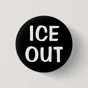 Badge Rond 2,50 Cm Dehors la glace