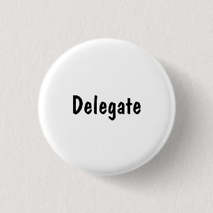 Badge Rond 2,50 Cm Délégué